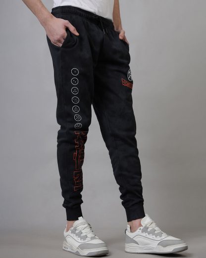 Dragon Ball Z Printed Regular Fit Jogger For Men - Image 3