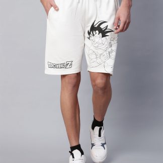 Dragon Ball Z Printed Regular Fit Shorts For Men