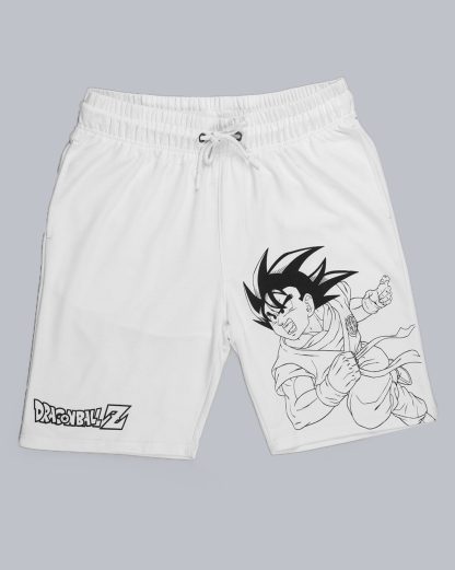 Dragon Ball Z Printed Regular Fit Shorts For Men - Image 6