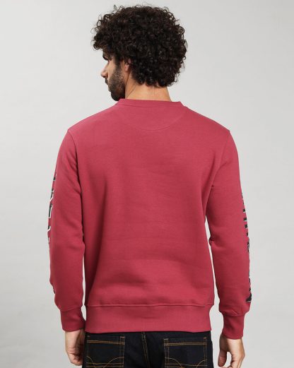 Dragon Ball Z Red Regular Fit Sweatshirt Men - Image 3