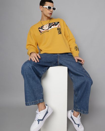 Dragon Ball Z Goku Oversized Sweatshirt Men - Image 4