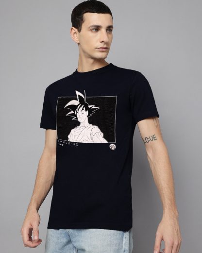 Dragon Ball Z Printed Regular Fit Tshirt Men - Image 2