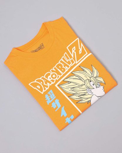 Dragon Ball Z Printed Regular Fit Tshirt For Men - Image 7