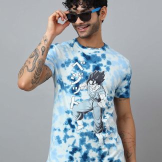 GOKU Printed Regular Fit Tshirt For Men