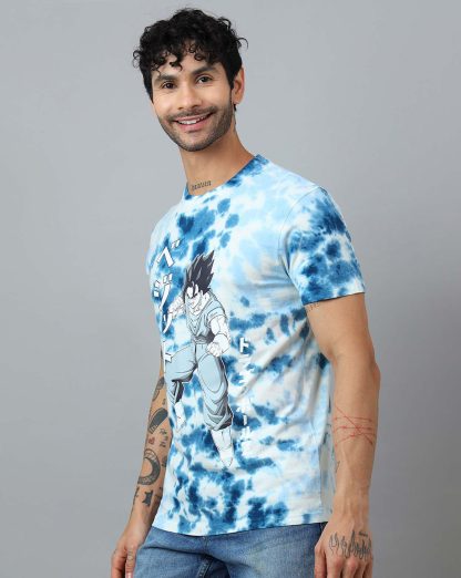 GOKU Printed Regular Fit Tshirt For Men - Image 2