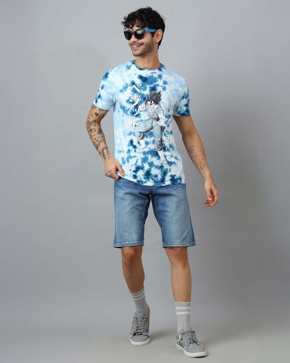GOKU Printed Regular Fit Tshirt For Men - Image 4