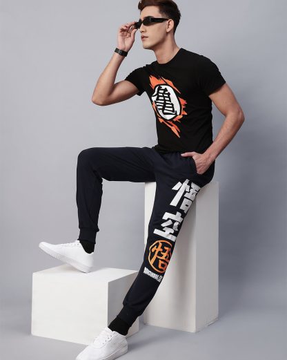Dragon Ball Z Printed Regular Fit Jogger For Men - Image 5