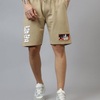Dragon Ball Z Printed Regular Fit Shorts For Men