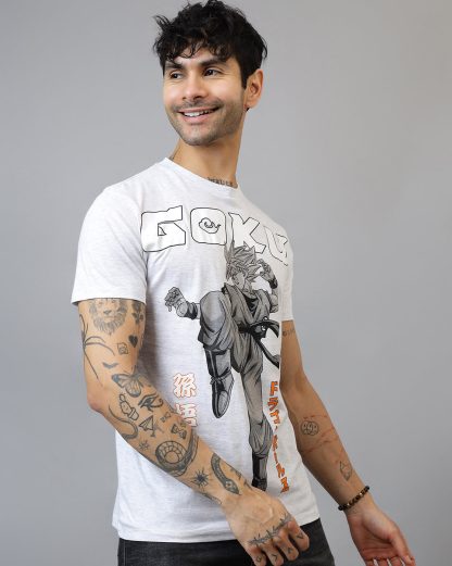 Dragon Ball Z Printed Regular Fit Tshirt For Men - Image 2