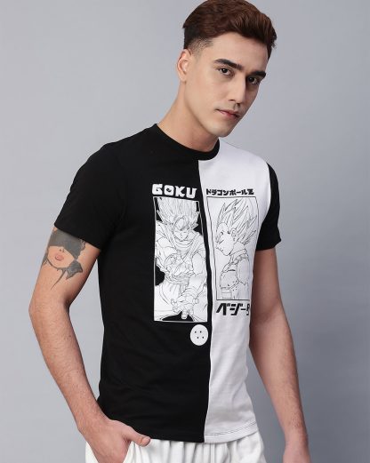 Dragon Ball Z Printed Regular Fit Tshirt For Men - Image 3