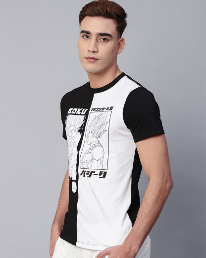 Dragon Ball Z Printed Regular Fit Tshirt For Men - Image 4