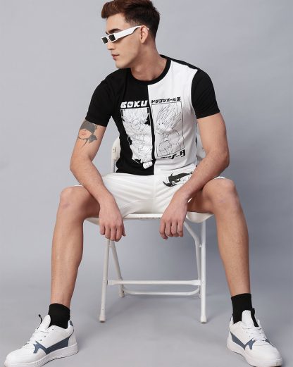 Dragon Ball Z Printed Regular Fit Tshirt For Men - Image 6