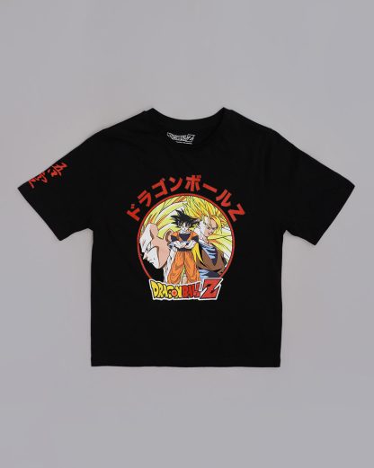 Dragon Ball Z Printed Regular Fit Tshirt For Women - Image 5