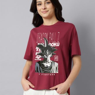 Dragon Ball Z Regular Fit Tshirt Women