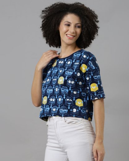 Minions Boxy Fit Tshirt Women - Image 2