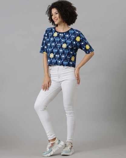 Minions Boxy Fit Tshirt Women - Image 4