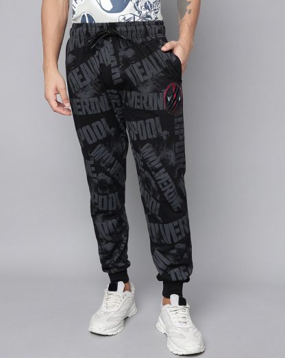 Deadpool & Wolverine Printed Regular Fit Jogger For Men
