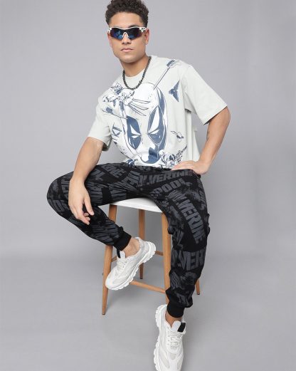 Deadpool & Wolverine Printed Regular Fit Jogger For Men - Image 4
