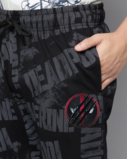 Deadpool & Wolverine Printed Regular Fit Jogger For Men - Image 5