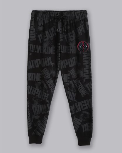 Deadpool & Wolverine Printed Regular Fit Jogger For Men - Image 6