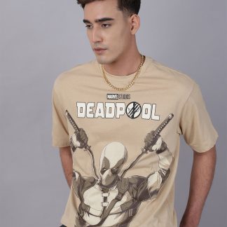 Deadpool & Wolverine Printed Oversized Fit Tshirt For Men