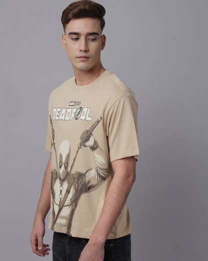 Deadpool & Wolverine Printed Oversized Fit Tshirt For Men - Image 3