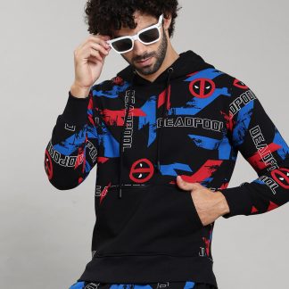 Deadpool Quirky Regular Fit Hoodie Men