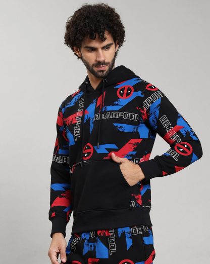 Deadpool Quirky Regular Fit Hoodie Men - Image 2