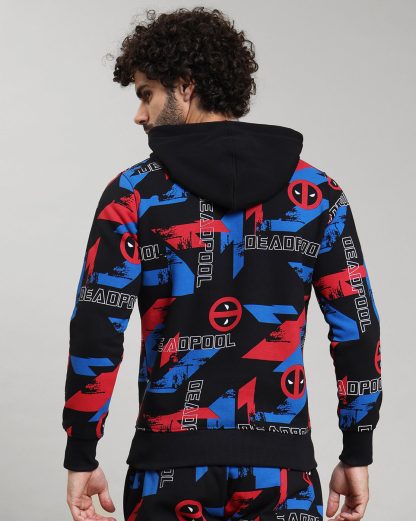 Deadpool Quirky Regular Fit Hoodie Men - Image 3