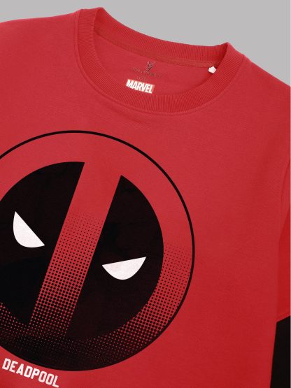 Deadpool Printed Regular Fit Sweatshirt Men - Image 2