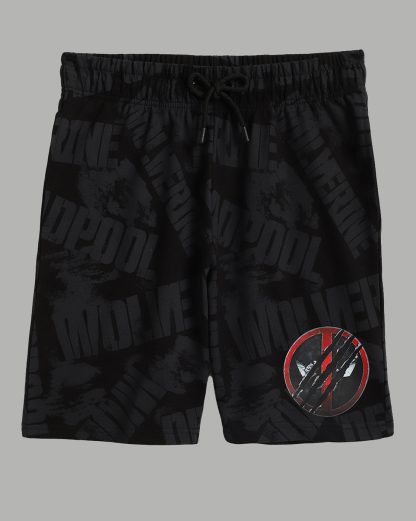 Deadpool Black Shorts Men - Image 5