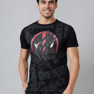 Deadpool Printed Regular Fit Tshirt For Men