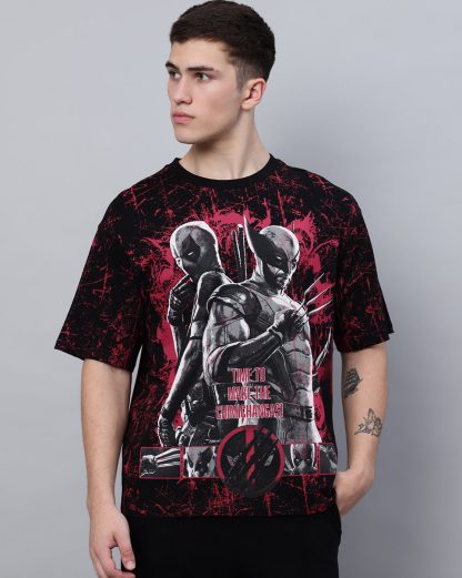 Deadpool & Wolverine Oversized Tshirt Men