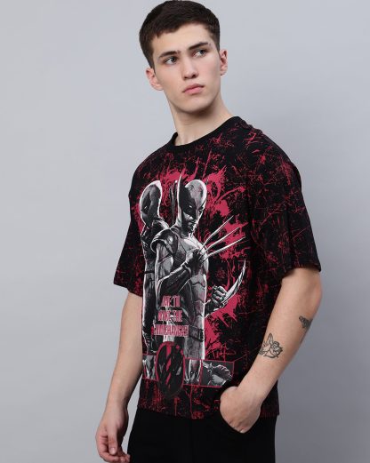 Deadpool & Wolverine Oversized Tshirt Men - Image 2