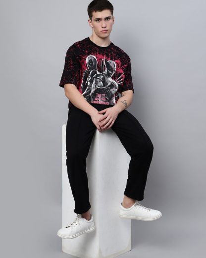 Deadpool & Wolverine Oversized Tshirt Men - Image 4