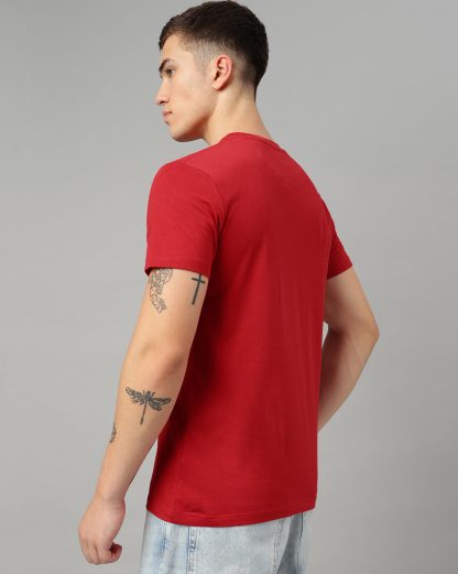 Deadpool Red Tshirt For Men - Image 4