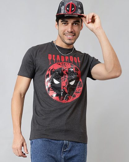 Deadpool Printed Regular Fit Tshirt For Men