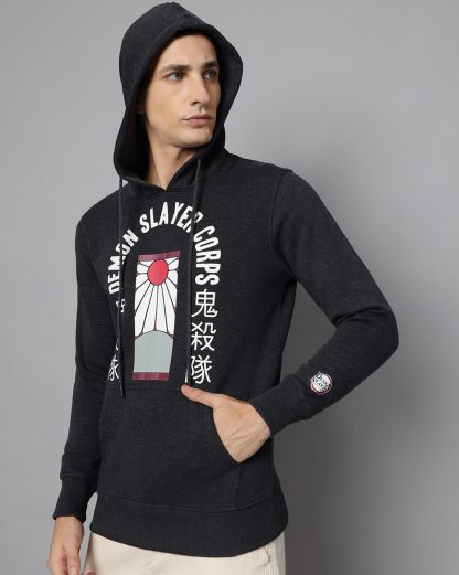 Demon Slayer Corps Regular Fit Hoodie Men - Image 2