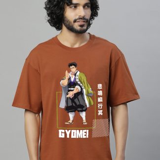 Demon Slayer Gyomei Oversized Tshirt Men