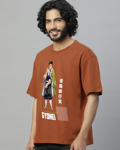 Demon Slayer Gyomei Oversized Tshirt Men - Image 3