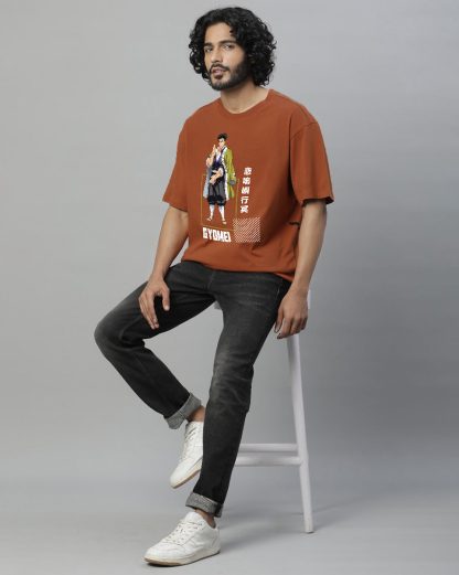 Demon Slayer Gyomei Oversized Tshirt Men - Image 5