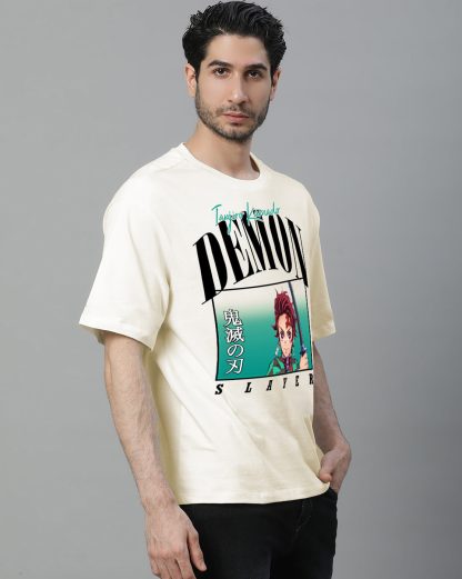 Demon Slayer Tanjiro Kamado Oversized Tshirt Men - Image 3