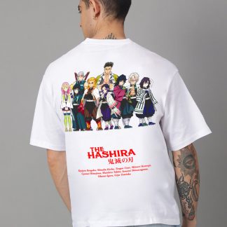 Demon Slayer Hashira Oversized Tshirt Men
