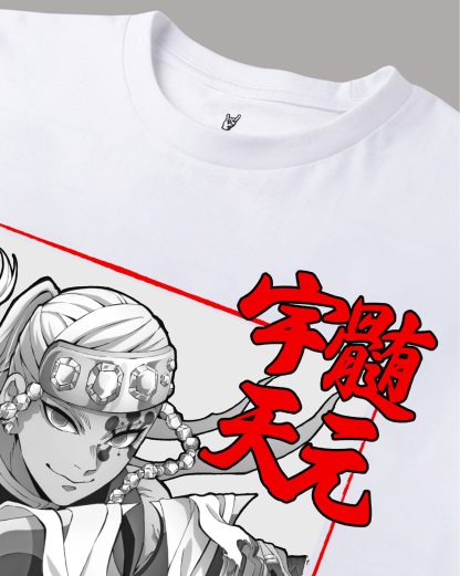 Demon Slayer Tengen Uzui Oversized Tshirt Men - Image 2