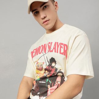 Demon Slayer Oversized Tshirt For Men