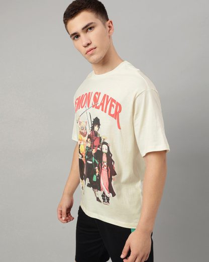 Demon Slayer Oversized Tshirt For Men - Image 3