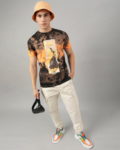 Demon Slayer Regular Fit Tshirt For Men - Image 5
