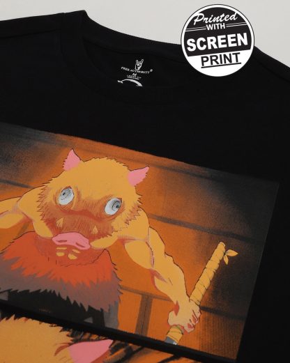 Demon Slayer Inosuke Hashibira Oversized Tshirt Men - Image 2