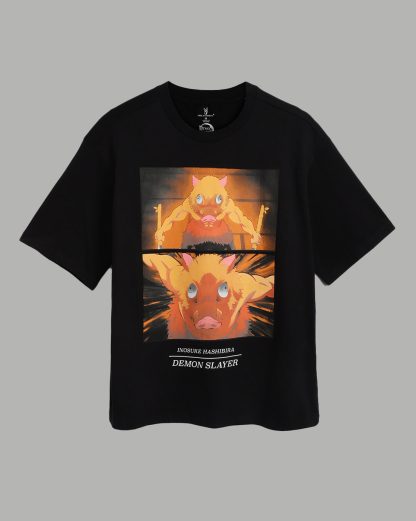 Demon Slayer Inosuke Hashibira Oversized Tshirt Men - Image 6
