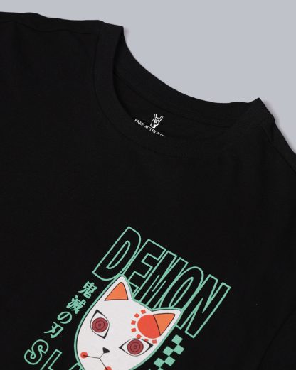 Demon Slayer Printed Oversized Tshirt For Men - Image 2